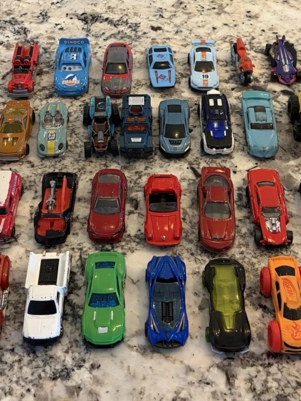Hot Wheels Cars Lot of 37 Random Mercedes